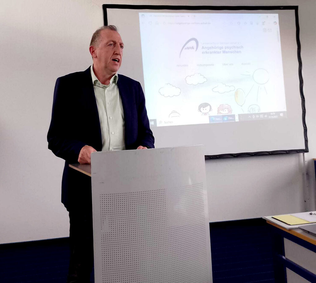 Sven Wagner von der Kooperationsgemeinschaft „Selbsthilfeförderung der GKV in Sachsen-Anhalt“ / AOK Sachsen-Anhalt