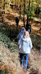 ... lud bei bestem Wetter zu ausgedehnten gemeinsamen Spaziergängen ein.