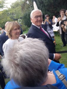Bundespräsident Frank-Walter Steinmeier und seine Ehefrau Elke Büdenbender