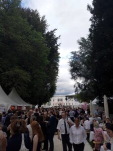 Blick in eine Menschenmenge